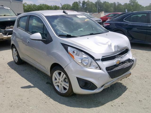 KL8CD6S94FC812322 - 2015 CHEVROLET SPARK 1LT SILVER photo 1