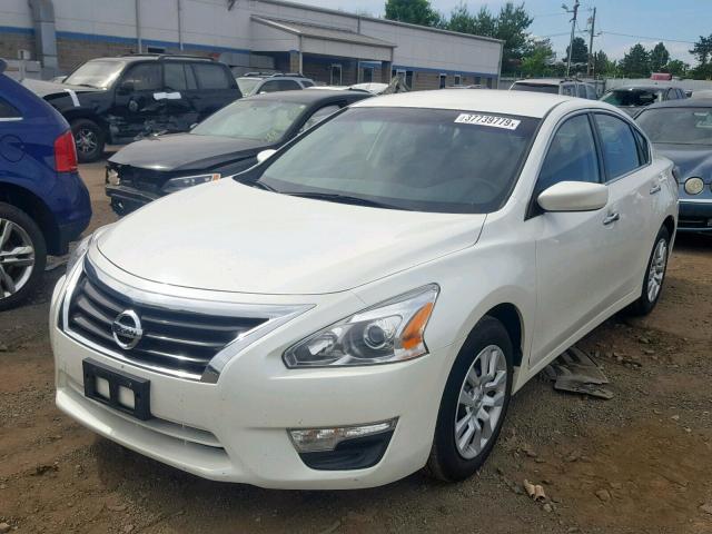 1N4AL3APXFN326401 - 2015 NISSAN ALTIMA 2.5 WHITE photo 2