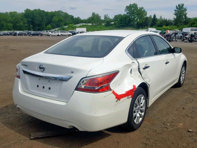 1N4AL3APXFN326401 - 2015 NISSAN ALTIMA 2.5 WHITE photo 4