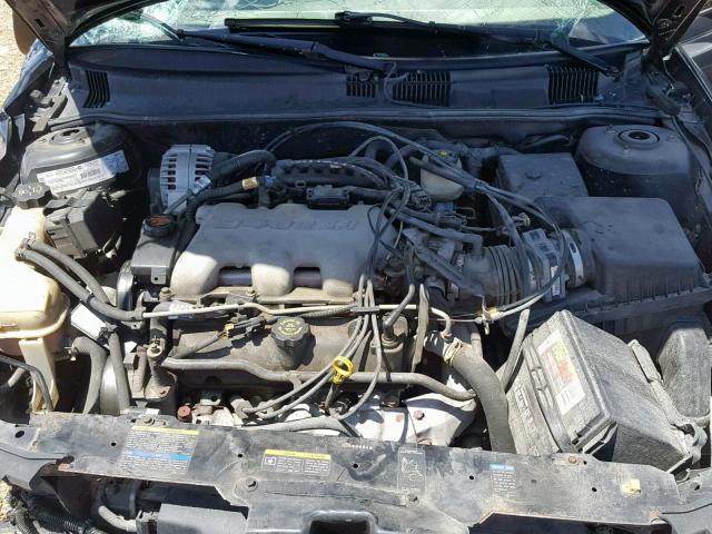 1G3NL52E92C116267 - 2002 OLDSMOBILE ALERO GL BLACK photo 7