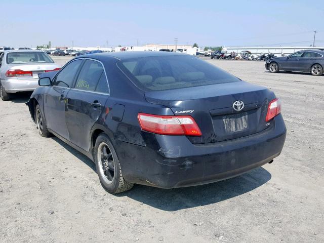 4T1BE46K67U532443 - 2007 TOYOTA CAMRY NEW BLACK photo 3