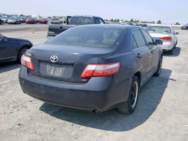 4T1BE46K67U532443 - 2007 TOYOTA CAMRY NEW BLACK photo 4