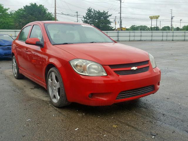 1G1AF5F58A7127373 - 2010 CHEVROLET COBALT 2LT RED photo 1