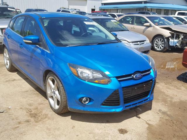 1FAHP3N24CL109631 - 2012 FORD FOCUS TITA BLUE photo 1