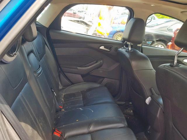 1FAHP3N24CL109631 - 2012 FORD FOCUS TITA BLUE photo 6