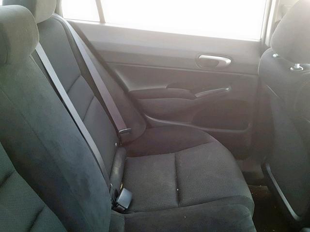 2HGFA16689H322341 - 2009 HONDA CIVIC LX-S Qara foto 6