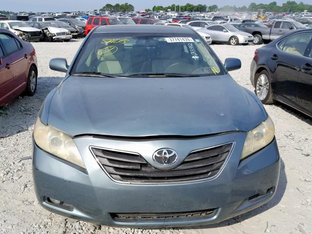 4T1BK46K57U519045 - 2007 TOYOTA CAMRY NEW GREEN photo 9