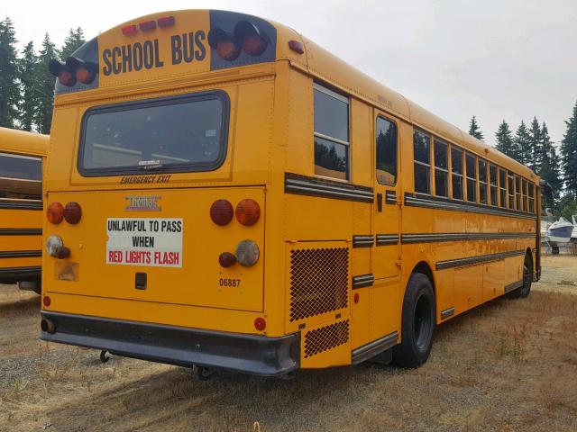 1T7YU4C2131131810 - 2003 THOMAS SCHOOL BUS YELLOW photo 4