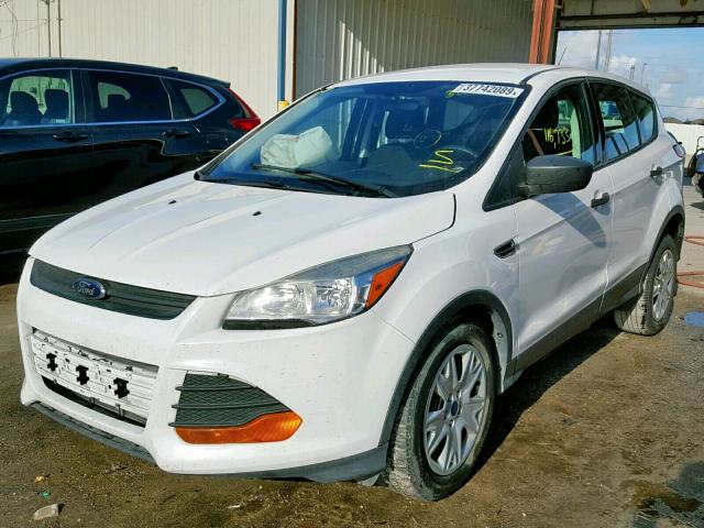 1FMCU0F76DUB66233 - 2013 FORD ESCAPE S WHITE photo 2