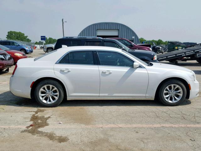 2C3CCAAG6FH820243 - 2015 CHRYSLER 300 LIMITE WHITE photo 9