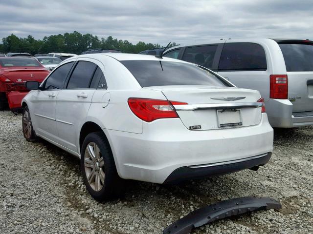 1C3CCBBB3DN639582 - 2013 CHRYSLER 200 TOURIN WHITE photo 3