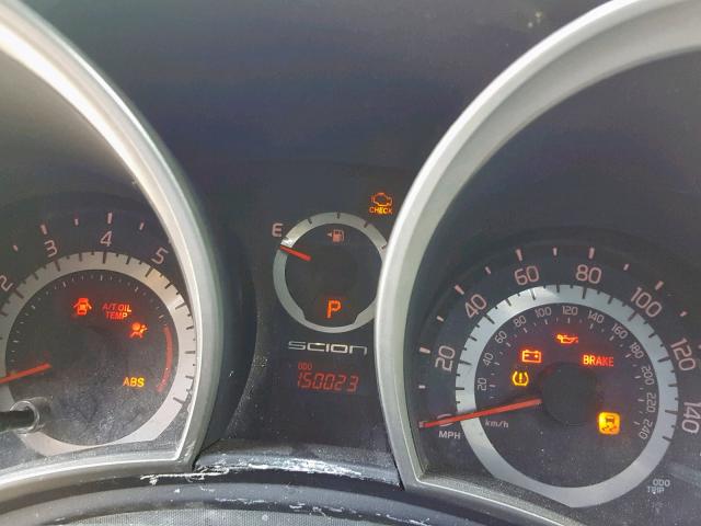 JTKJF5C75B3013457 - 2011 TOYOTA SCION TC იასამნისფერი ფოტო 8