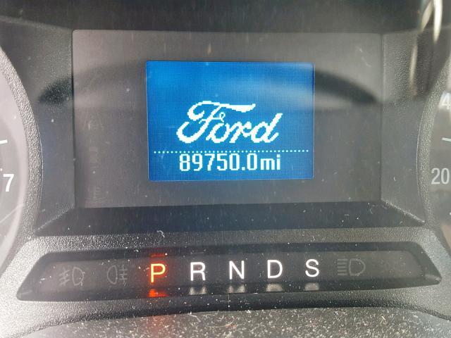 3FA6P0G7XFR122033 - 2015 FORD FUSION S GRAY photo 8