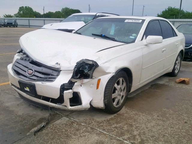 1G6DP577460213252 - 2006 CADILLAC CTS HI FEA WHITE photo 2