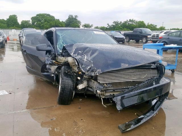 1ZVFT82H975284581 - 2007 FORD MUSTANG GT BLACK photo 1