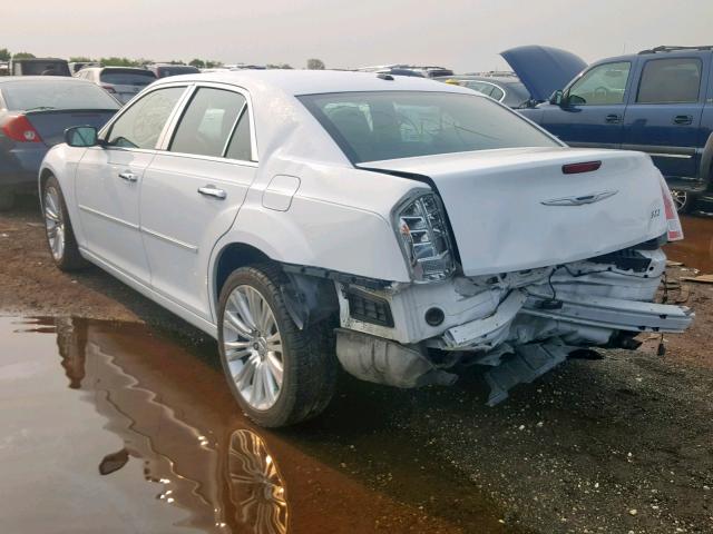 2C3CA5CG1BH584377 - 2011 CHRYSLER 300 LIMITE WHITE photo 3