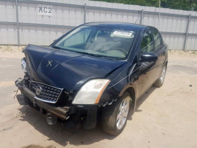 3N1AB61E77L604706 - 2007 NISSAN SENTRA 2.0 BLACK photo 2