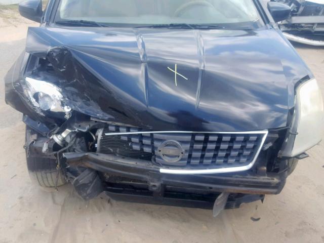 3N1AB61E77L604706 - 2007 NISSAN SENTRA 2.0 BLACK photo 7