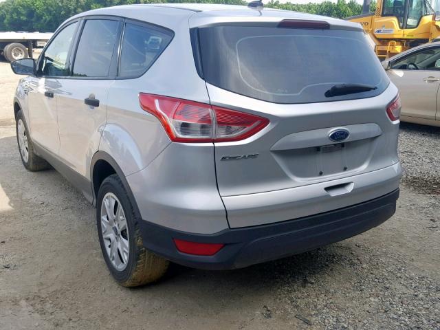 1FMCU0F75FUA30551 - 2015 FORD ESCAPE S SILVER photo 3