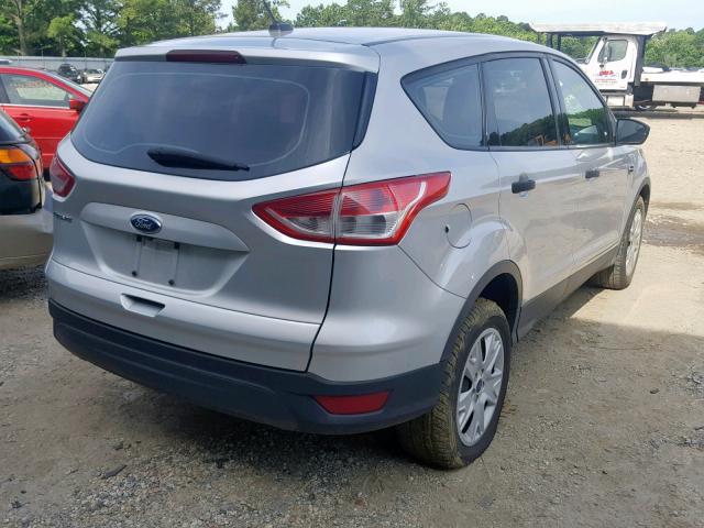 1FMCU0F75FUA30551 - 2015 FORD ESCAPE S SILVER photo 4