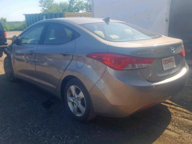 5NPDH4AE1CH095316 - 2012 HYUNDAI ELANTRA GOLD photo 3