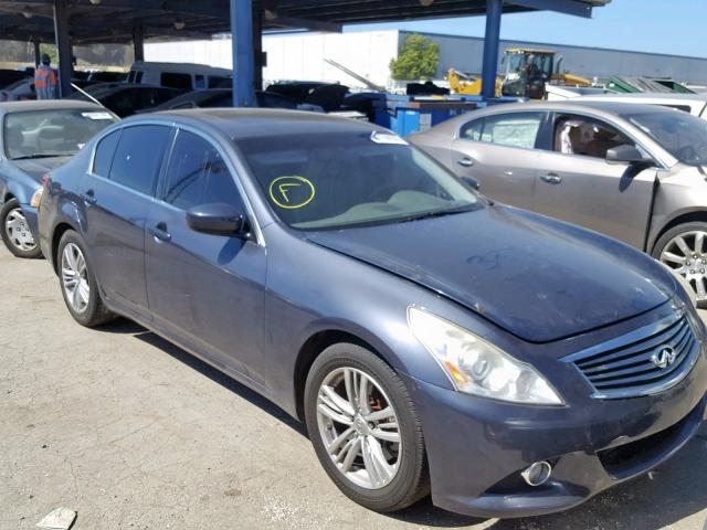 JN1CV6AP7CM933052 - 2012 INFINITI G37 BASE BLUE photo 1