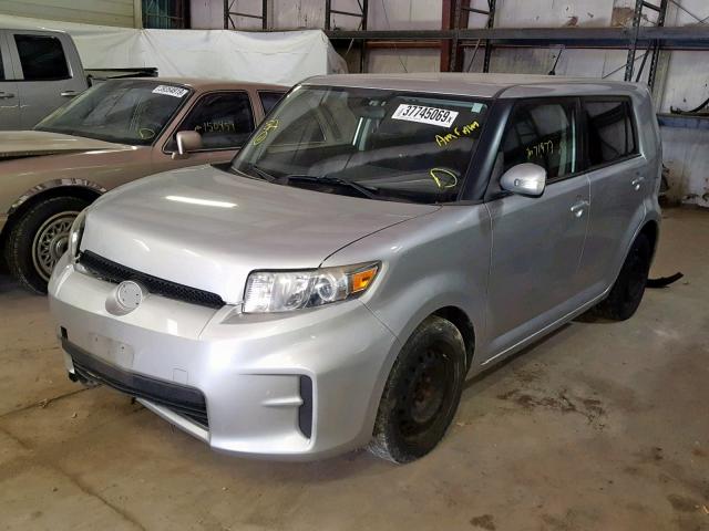 JTLZE4FE4CJ022864 - 2012 TOYOTA SCION XB 银色 照片 2