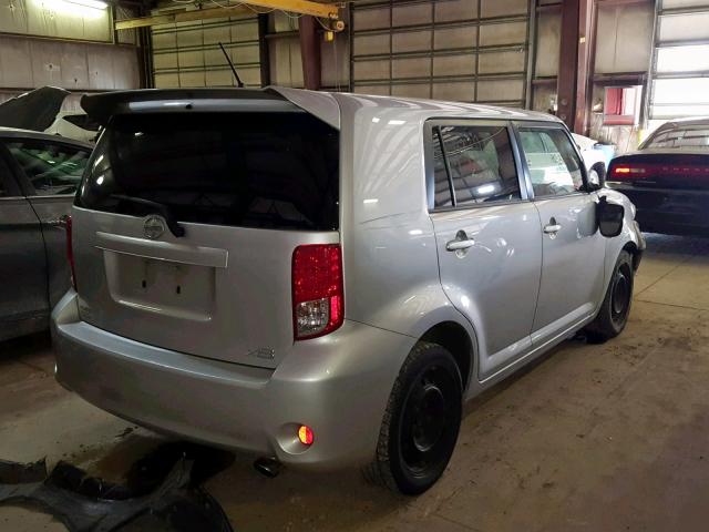 JTLZE4FE4CJ022864 - 2012 TOYOTA SCION XB 银色 照片 4