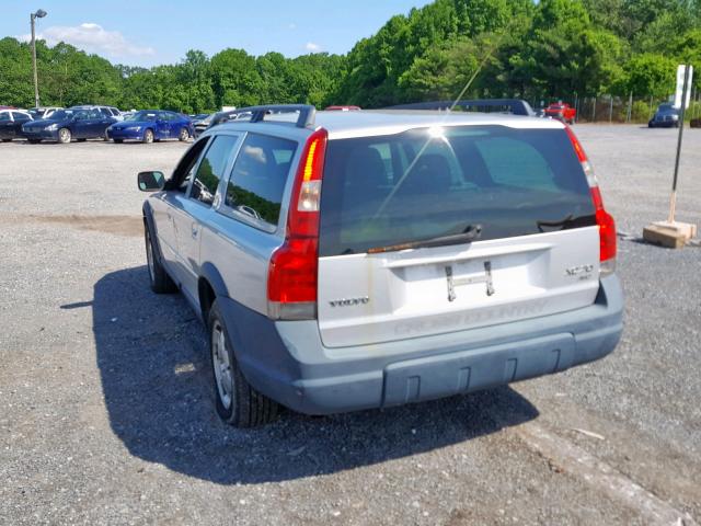 YV1SZ59H731104434 - 2003 VOLVO XC70 SILVER photo 3