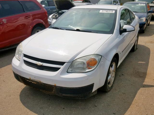 1G1AL15F977195380 - 2007 CHEVROLET COBALT LT WHITE photo 2