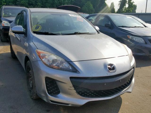 JM1BL1TG9D1835657 - 2013 MAZDA 3 I SILVER photo 1