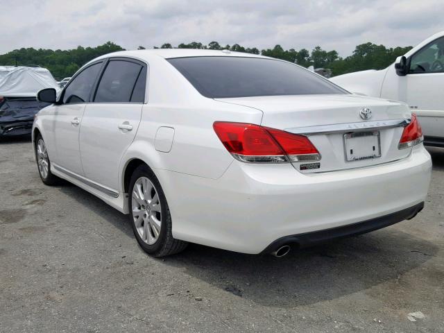 4T1BK3DB8CU466560 - 2012 TOYOTA AVALON BAS WHITE photo 3