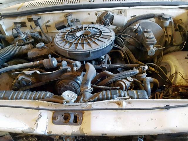 1B7GN14X2JS767142 - 1988 DODGE DAKOTA WHITE photo 7