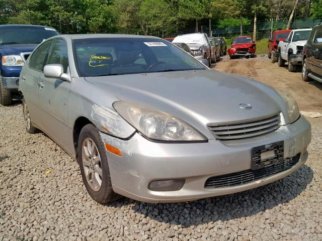 JTHBF30G335041170 - 2003 LEXUS ES 300 SILVER photo 1