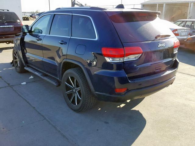 1C4RJEAG5EC113820 - 2014 JEEP GRAND CHER BLUE photo 3