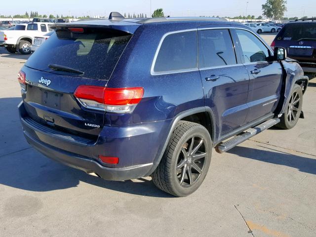 1C4RJEAG5EC113820 - 2014 JEEP GRAND CHER BLUE photo 4