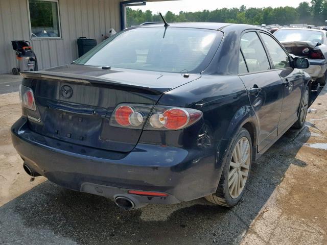 JM1GG12L871109883 - 2007 MAZDA SPEED 6 GRAY photo 4