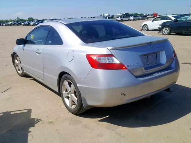 2HGFG12948H534599 - 2008 HONDA CIVIC EXL SILVER photo 3