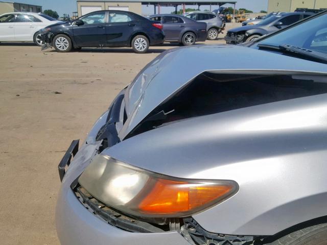 2HGFG12948H534599 - 2008 HONDA CIVIC EXL SILVER photo 9