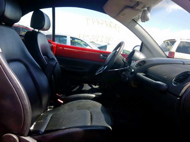 3VWRF31YX6M314768 - 2006 VOLKSWAGEN NEW BEETLE წითელი ფოტო 5