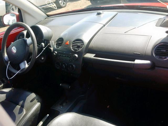 3VWRF31YX6M314768 - 2006 VOLKSWAGEN NEW BEETLE წითელი ფოტო 9