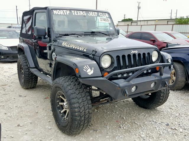 1J4FA54137L180150 - 2007 JEEP WRANGLER S BLACK photo 1