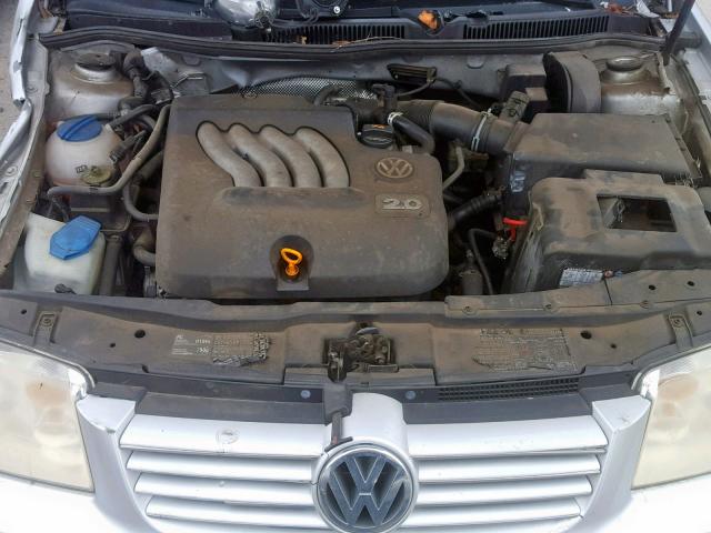 3VWSA69M65M067556 - 2005 VOLKSWAGEN JETTA GLS SILVER photo 7