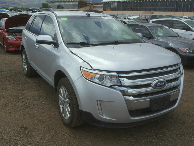 2FMDK4KCXEBA66101 - 2014 FORD EDGE LIMIT SILVER photo 1