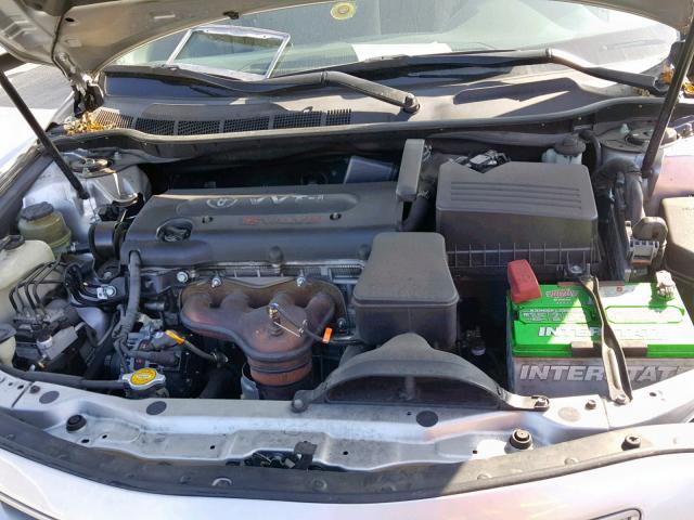 4T1BE46K97U175758 - 2007 TOYOTA CAMRY NEW GRAY photo 7