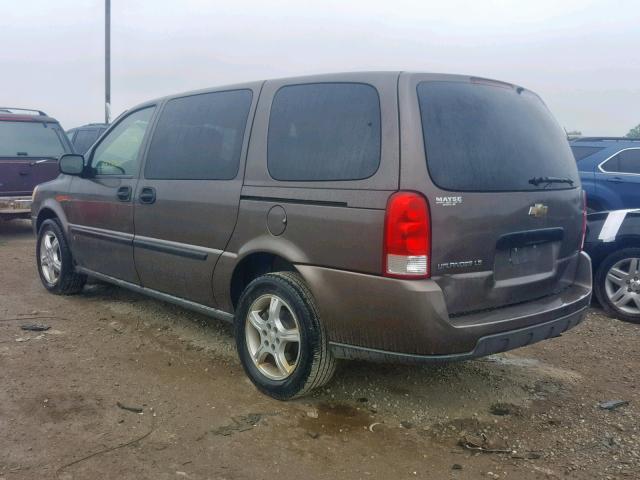 1GNDV231X8D201631 - 2008 CHEVROLET UPLANDER L 棕色 照片 3
