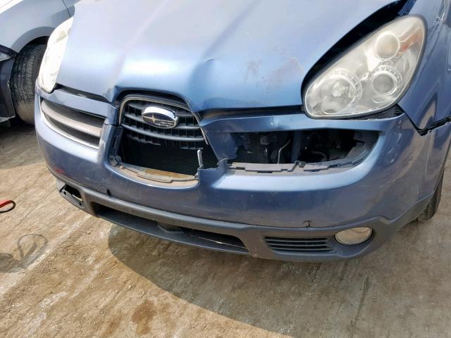 4S4WX85D374408491 - 2007 SUBARU B9 TRIBECA BLUE photo 9