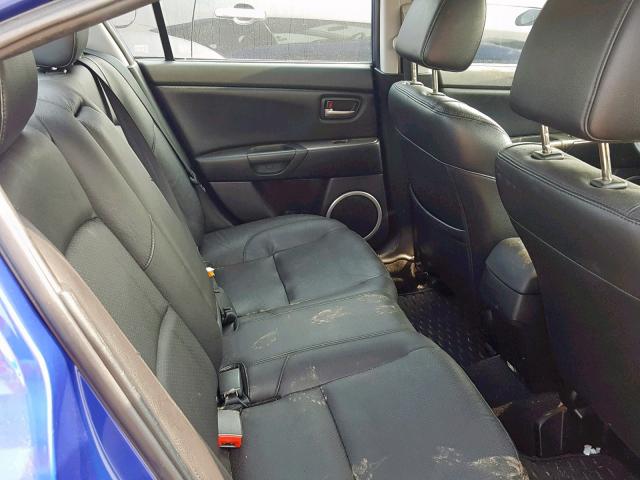 JM1BK323271733974 - 2007 MAZDA 3 S BLUE photo 6