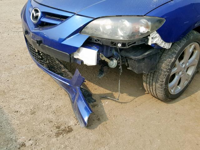 JM1BK323271733974 - 2007 MAZDA 3 S BLUE photo 9