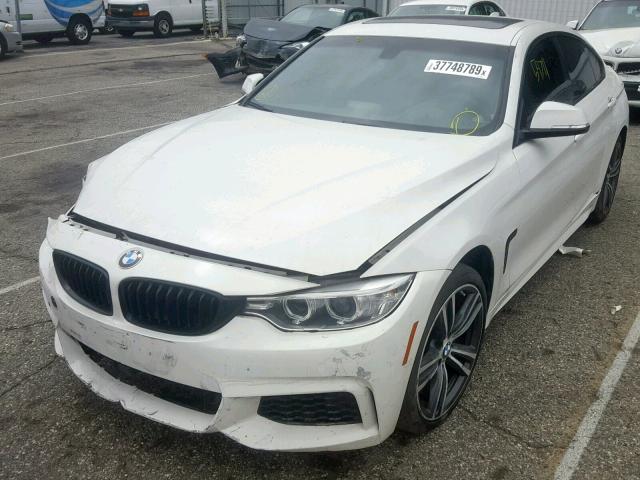 WBA4A9C56GG695769 - 2016 BMW 428 I WHITE photo 2